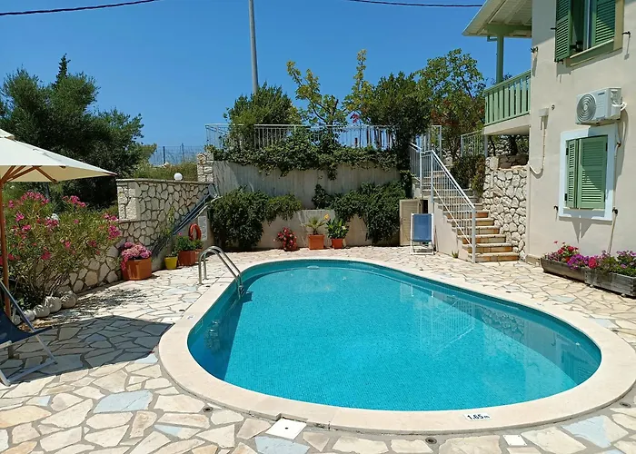 Lägenhet Deep Blue- Rosemary Sea View Áyios Nikítas